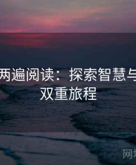 爱一帆两遍阅读：探索智慧与乐趣的双重旅程
