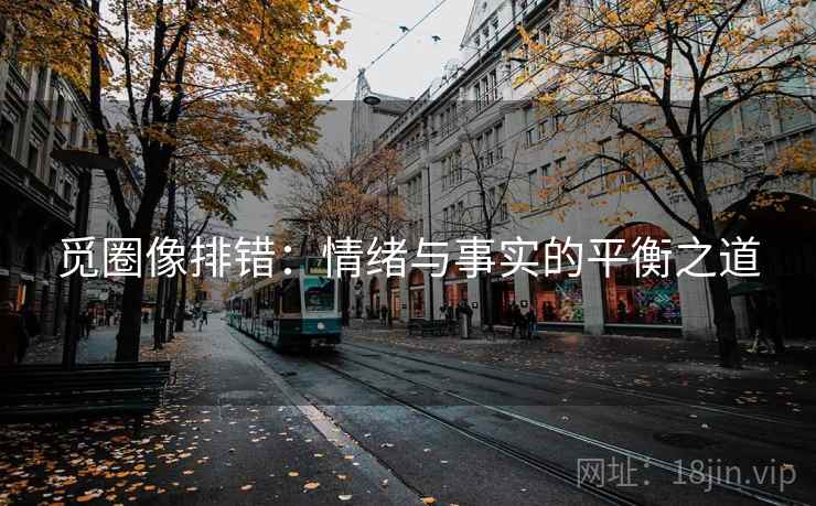 觅圈像排错:情绪与事实的平衡之道 觅圈像排错:情绪与事实的平衡之道